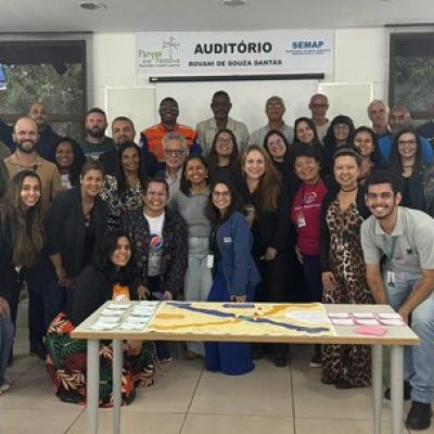 Oficina foi realizada na última sexta-feira (11), no Parque dos Pássaros, em Rio das Ostras